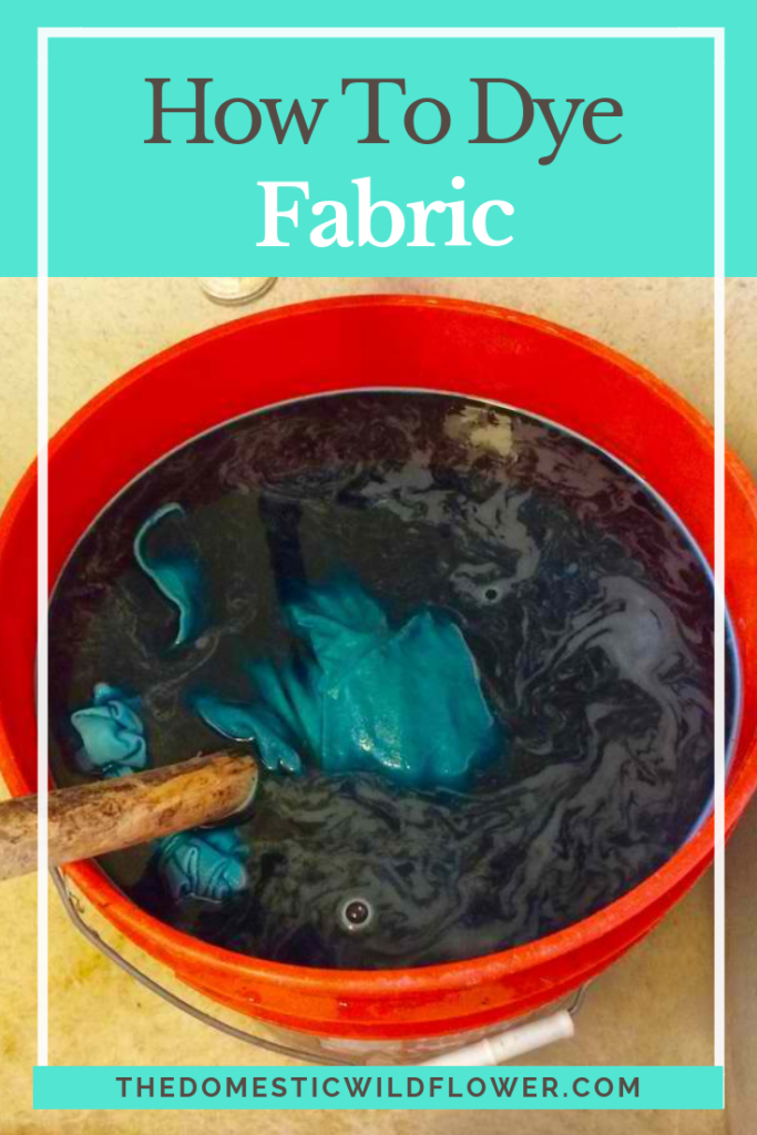How To Dye Fabric