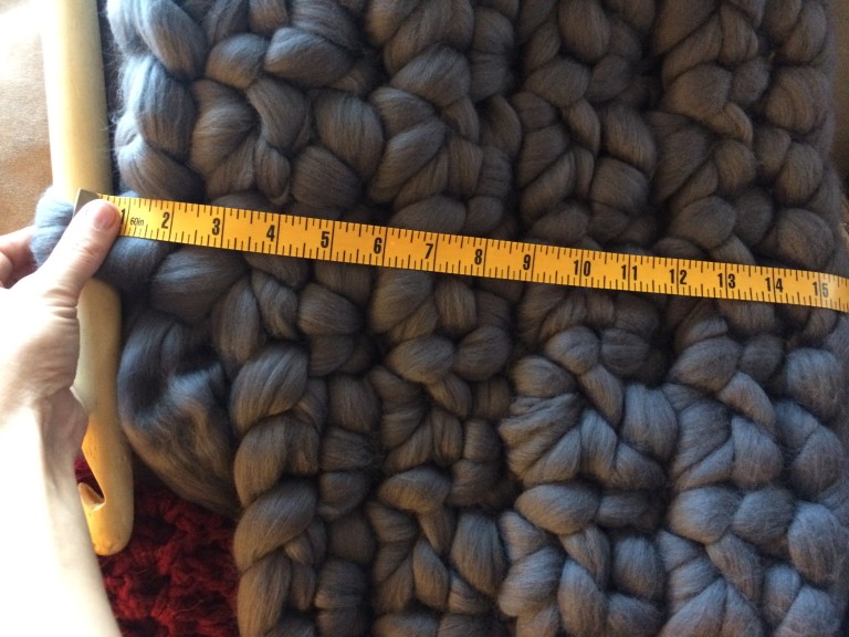 Giant Yarn Crochet Blanket Pattern