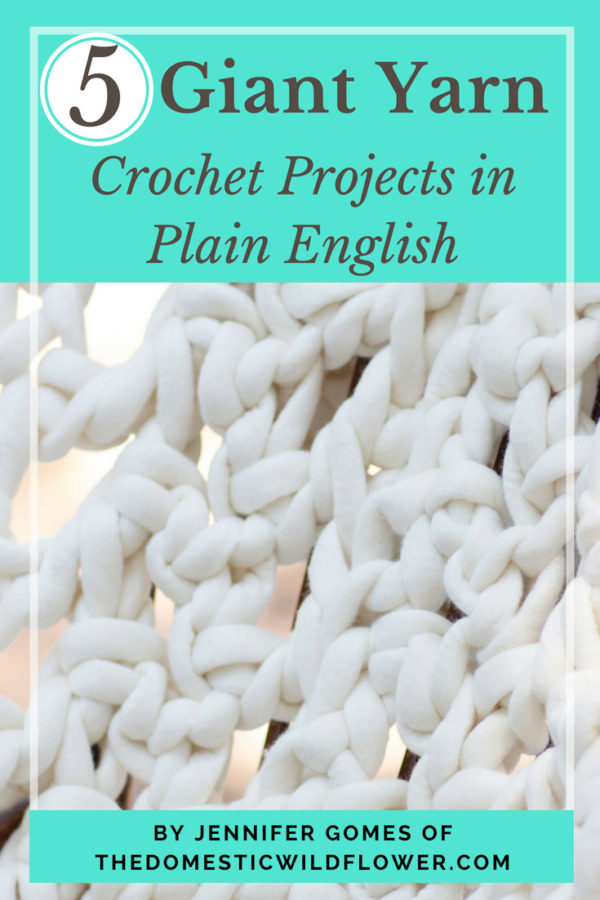 Giant Yarn Crochet Blanket Pattern