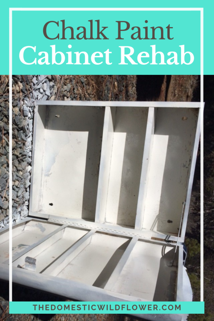 Chalk Paint Cabinet Rehab