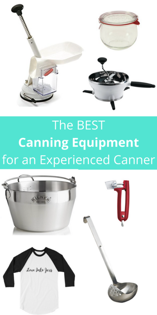 The Best Canning Equipment for an Experienced Canner | This lists all the canning supplies for a canner who has a season or two under their belt and shares the tools that make their hobby more fun...gift one of these items and I bet they will share a jar with you! 