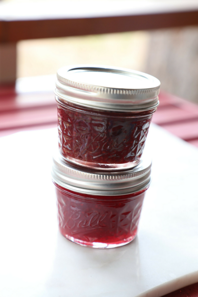 How To Make Fast Raspberry Jam Canning Recipe - Perfect for beginners, this recipe can be done in under 20 minutes! You can download the free equipment checklist if you are a newbie, or skip canning it entirely! Such a great recipe for the fastest raspberry jam! 