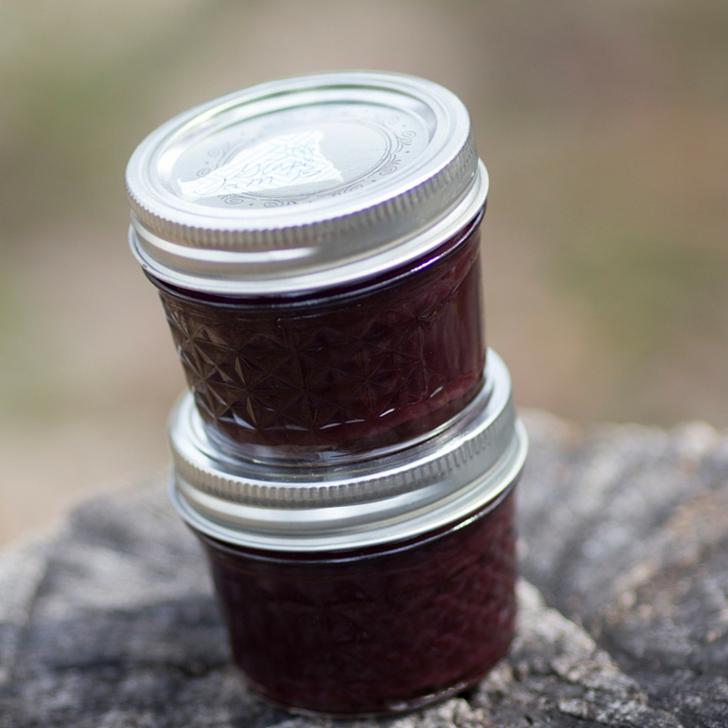Two jars of jam Tower of canning jars from the Best Canning Jars post