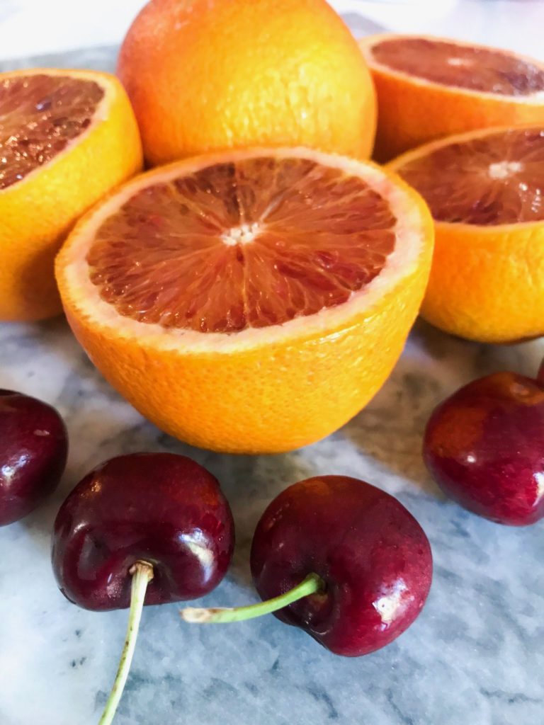 No Sugar Blood Orange Cherries Canning Recipe