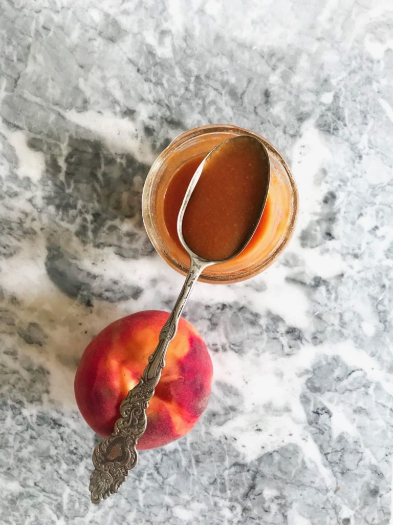 Canned Peach Sauce
