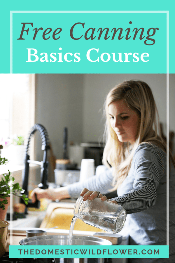 How To Can Food For Beginners Free Canning Basics Course