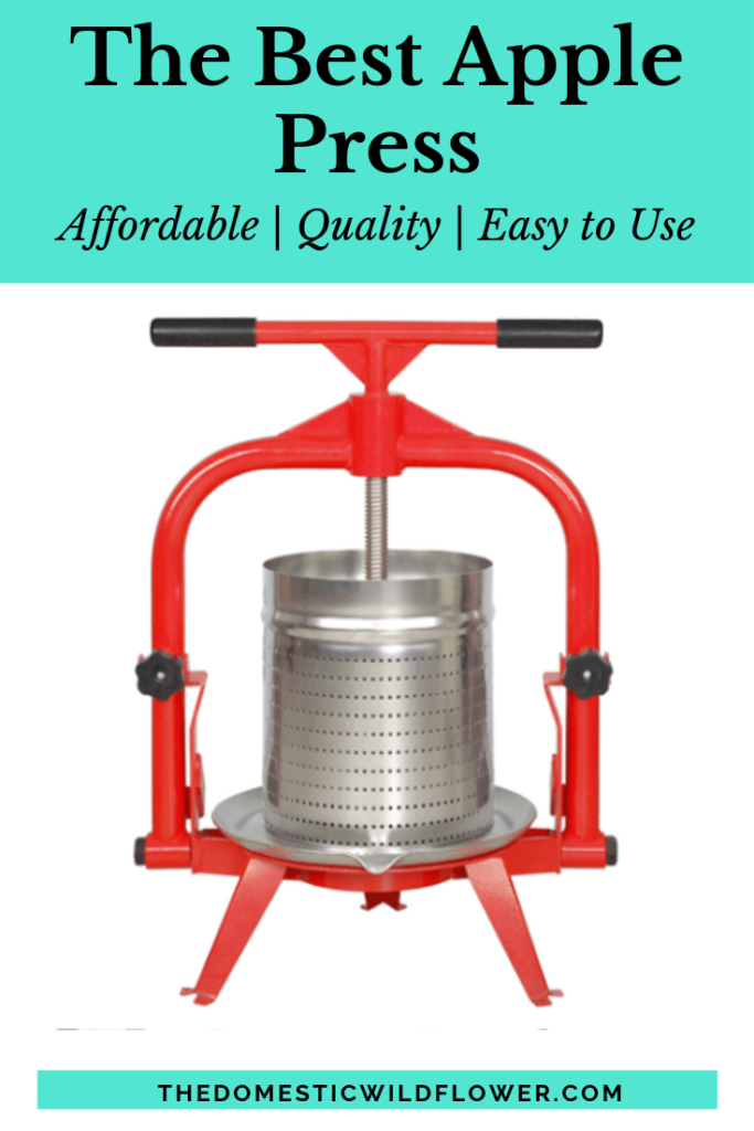The Best Apple Press | Read how to choose an apple press, which apple press is the best, and how to make perfect homemade apple juice! 