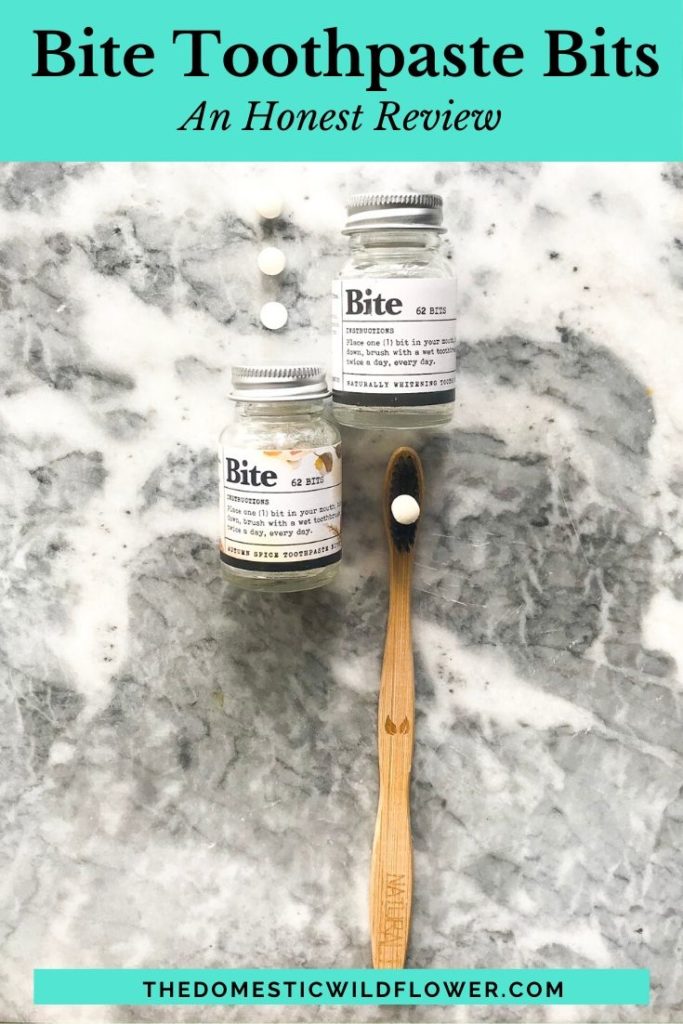 Bite Toothpaste Bits Review | An Honest Review of the zero waste toothpaste tablets