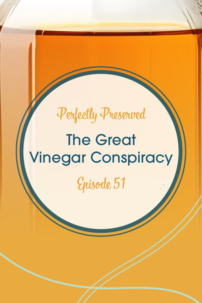 Episode 51 The Great Vinegar Conspiracy